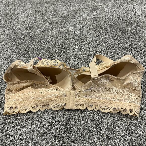 New with Tag! BALI Comfort 2XL Flex-Fit Bra, DF6591, Nude Lace, Convertible Back - Picture 2 of 7